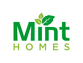 Mint homes logo design by GassPoll