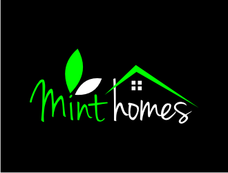 Mint homes logo design by Artomoro