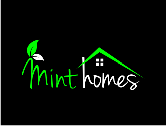 Mint homes logo design by Artomoro