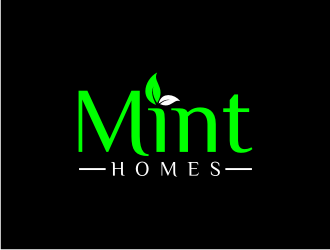 Mint homes logo design by Artomoro