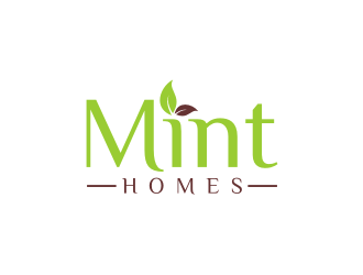 Mint homes logo design by Artomoro