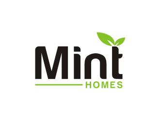 Mint homes logo design by ora_creative