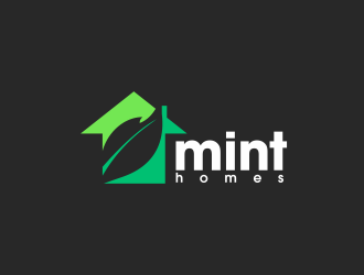 Mint homes logo design by FirmanGibran