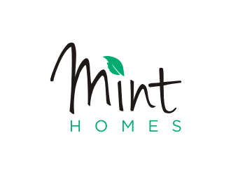 Mint homes logo design by vostre