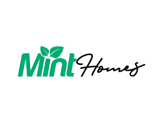 Mint homes logo design by daywalker