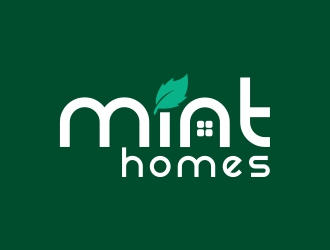 Mint homes logo design by DMC_Studio