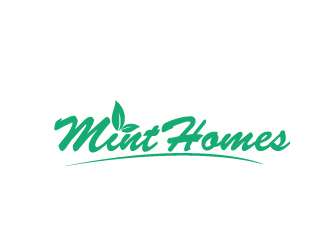 Mint homes logo design by webmall