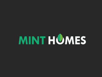 Mint homes logo design by webmall