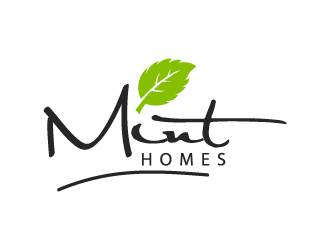 Mint homes logo design by gateout