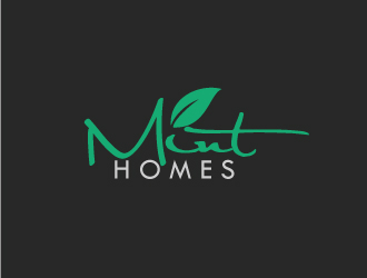 Mint homes logo design by webmall