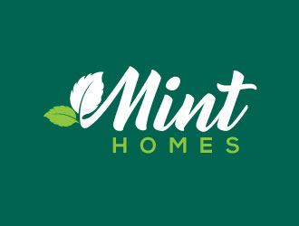 Mint homes logo design by Webphixo