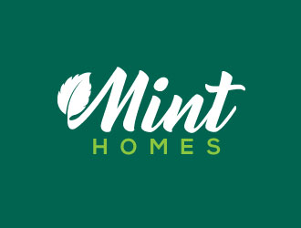 Mint homes logo design by Webphixo