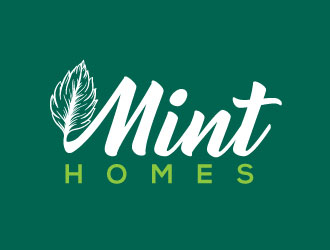 Mint homes logo design by Webphixo