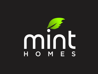 Mint homes logo design by santrie