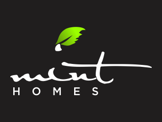 Mint homes logo design by santrie