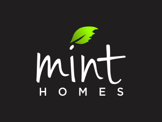 Mint homes logo design by santrie