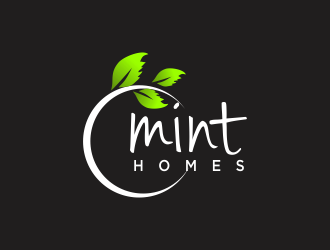 Mint homes logo design by santrie