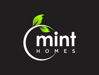 Mint homes logo design by santrie