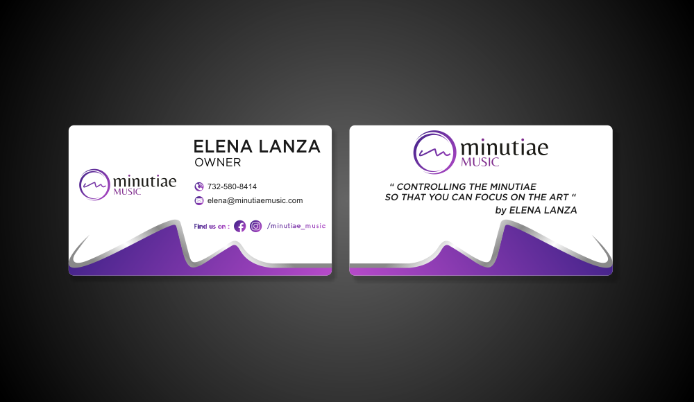 Minutiae Music logo design by Dhieko