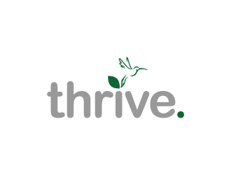 Thrive logo design by GETT