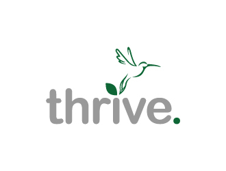 Thrive logo design by GETT