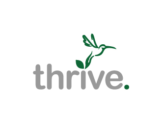 Thrive logo design by GETT