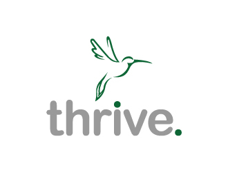 Thrive logo design by GETT