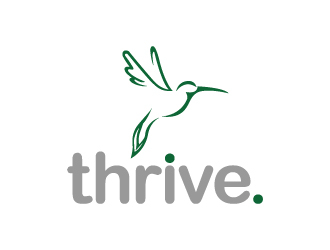 Thrive logo design by GETT