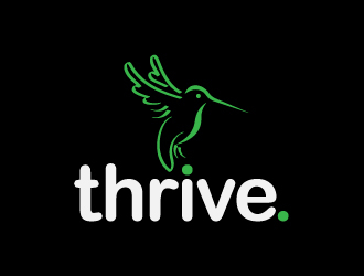 Thrive logo design by GETT