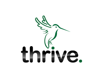 Thrive logo design by GETT