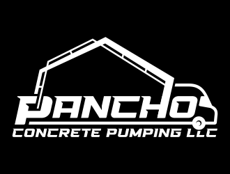 Pancho Concrete Pumping LLC. logo design by FriZign