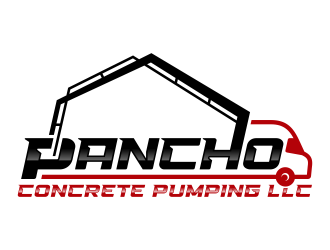 Pancho Concrete Pumping LLC. logo design by FriZign