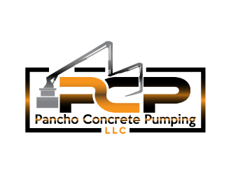 Pancho Concrete Pumping LLC. logo design by nona