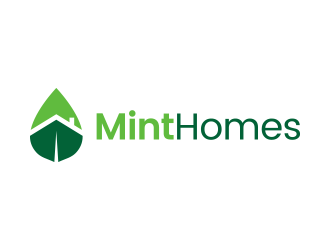 Mint homes logo design by lexipej