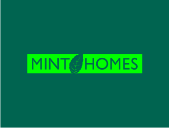 Mint homes logo design by Artomoro