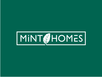 Mint homes logo design by Artomoro