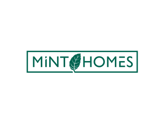 Mint homes logo design by Artomoro