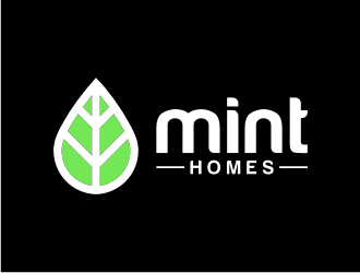 Mint homes logo design by puthreeone