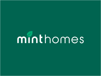 Mint homes logo design by FloVal