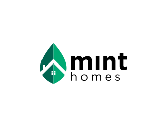 Mint homes logo design by zeta