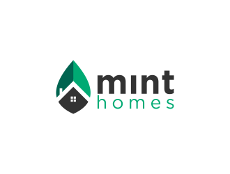 Mint homes logo design by zeta