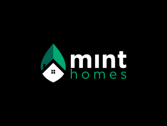 Mint homes logo design by zeta