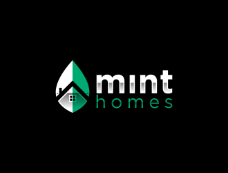 Mint homes logo design by zeta