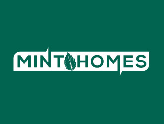 Mint homes logo design by Webphixo