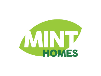 Mint homes logo design by dgawand