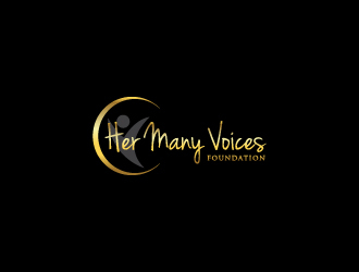 Her Many Voices Foundation logo design by Creativeminds