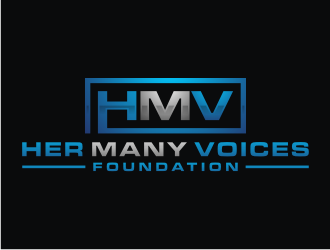 Her Many Voices Foundation logo design by Artomoro