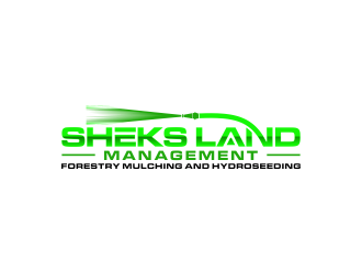 Sheks Land Management logo design by oke2angconcept