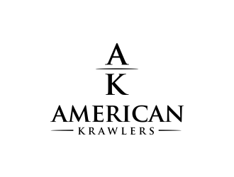 American Krawlers logo design by oke2angconcept