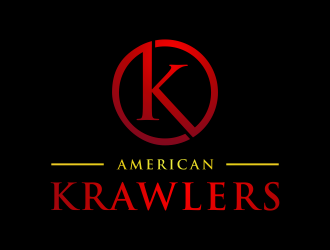 American Krawlers logo design by ozenkgraphic